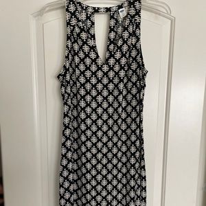Black and white summer/spring dress